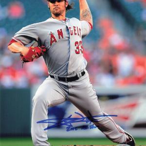 C.J. Wilson signed 8x10 photo PSA/DNA Los Angeles Angels of Anaheim Autographed Cheap Official