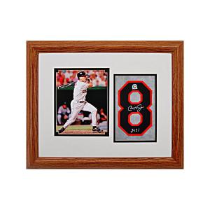 Cal Ripken Jr. Baltimore Orioles Autographed Signed Framed Jersey Number Collage (MLB Auth) Free Shipping For Nice