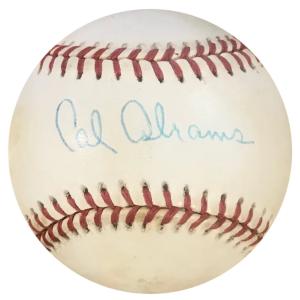 Cal Abrams Autographed Official National League Baseball Sale Outlet Locations