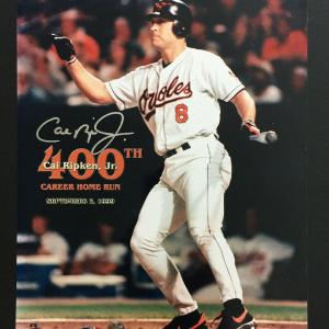 Cal Ripken Jr Orioles signed 8x10 400 HR photo autograph HOF Ripken #8 Holo Coa Footlocker Pictures Cheap Online