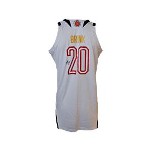 Cameron Brink Autographed White McDonalds All American Jersey Size XL (Brandon Steiner LOA) Clearance With Credit Card