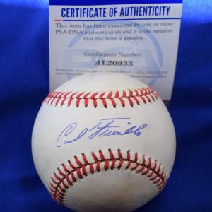 Carl Furillo PSA DNA Coa Autograph National League ONL Signed Baseball Free Shipping Original