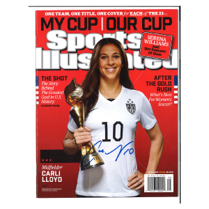 Carli Lloyd USWNT Autographed SI Magazine dated July '15 (CX Auth) Cheap Sale Tumblr