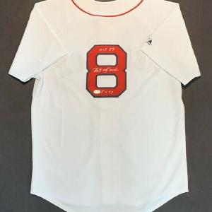 Carl Yastrzemski Signed Boston Red Sox #8 Jersey TC 1967 HOF 89 Auto PSA Coa Professional Online