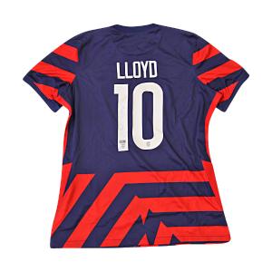 Carli Lloyd USWNT 2019 Autographed Blue/Red Away Replica Jersey (CX Auth) Free Shipping Comfortable