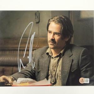 Colin Farrell signed True Detective 8x10 photo autograph (A)  Beckett BAS Manchester For Sale
