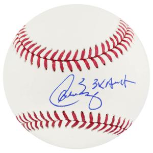 Carlos Baerga Signed Rawlings MLB Baseball w/3x All Star - (SCHWARTZ SPORTS COA) Get To Buy For Sale