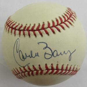 Carlos Baerga Signed Auto Rawlings Baseball B151 Buy Cheap Low Shipping