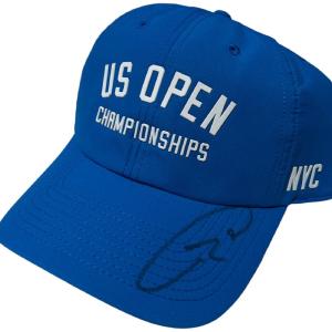 CARLOS ALCARAZ SIGNED AUTOGRAPHED 2022 US OPEN TENNIS HAT CAP CHAMPION JSA Buy Cheap With Mastercard
