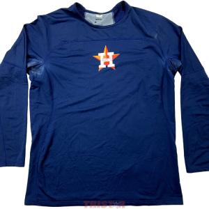 Carlos Correa Signed Autographed Game Used Houston Astros Long Sleeve Shirt PSA Outlet Good Selling