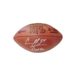 Carnell Williams signed Official NFL Tagliabue Football "Cadillac" (Buccaneers) Shop For