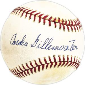 Carden Gillenwater Autographed NL Baseball Brooklyn Dodgers Beckett QR #BM25995 Sale Genuine