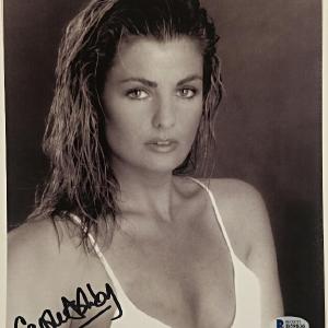 CAROLE ASHBY Signed 8x10 Photo #3 Octopussy James Bond Girl 007 Beckett BAS coa Free Shipping Cheap Real