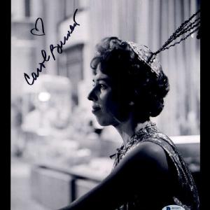 Carol Burnett BAS Beckett Coa Signed 8x10 Photo Autograph Big Sale