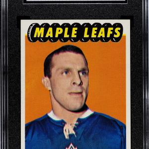 Carl Brewer 1965-66 Topps NHL Card #78- SGC Graded 6 EX-NM (Toronto Maple Leafs) Buy Cheap Sast