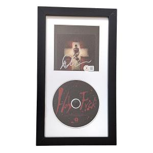 Demi Lovato Autographed Holy Fvck CD Booklet Framed Matted Display Beckett For Cheap Sale Online