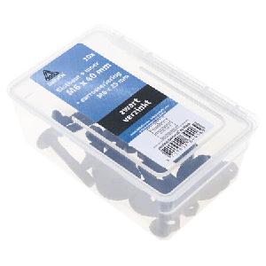 Slotbout M6x40 10st zwart verzinkt Cheap Sale Best Store To Get
