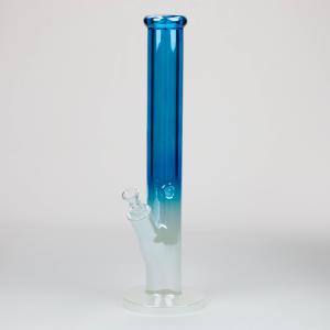 16" Electroplated Gradient Classic tube 9 mm glass bong [WP196] Cost Online