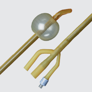 BARDEX LUBRICATH Hematuria Latex Foley Catheter, Coude Tip, 3-Way, 24 Fr, 30cc Outlet Affordable
