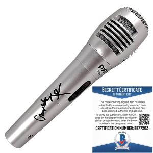 Charlotte Flair Autographed Microphone WWE Women's Champion Beckett Proof Clearance Get Authentic
