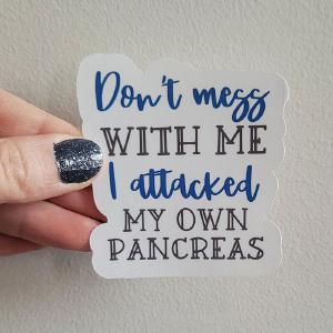Don't mess with me Sticker Outlet 100% Authentic