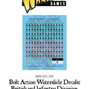 Bolt Action: Decals - British 3rd Infantry Division Cheap Pice Outlet