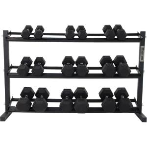 3 Tier Hex Dumbbell Storage Rack - 10 Pairs Buy Cheap Get Authentic