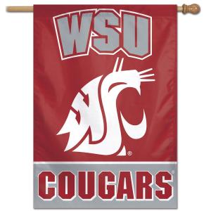 Washington State Cougars Banner Free Shipping Big Discount