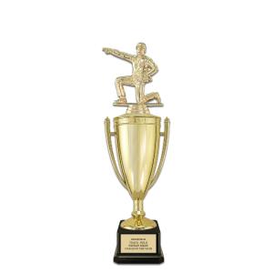 14" Custom Loving Cup Award Trophy With Square Base Cheap Pice For Sale