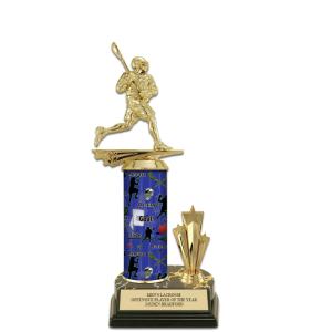 11" Black Base Award Trophy With Trim Buy Online Cheap