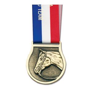 2-1/2" VX Award Medal With Specialty Satin Neck Ribbon Real Online