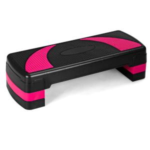 31" Aerobic Exercise Stepper Deck for Home Gym and Office (Black Pink) Sale Online Online