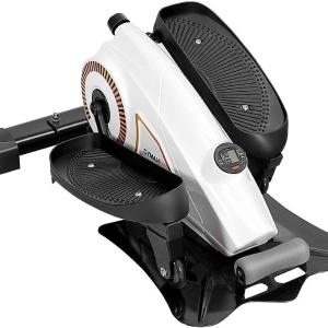 2 in 1 Under Desk Elliptical Stepper, Resistance Adjustable Free Shipping 100% Guaranteed