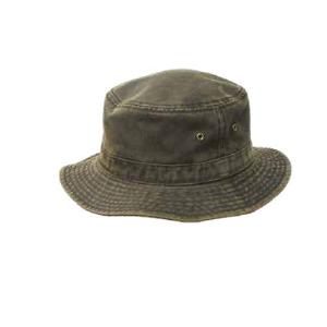Avenel Weathered Cotton Bucket Hat M013 Brown 1 Sale Comfortable