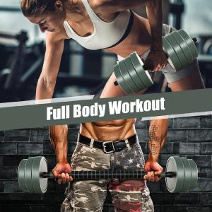 41- 4 in 1 Adjustable Weight Dumbbell Set-Black Free Shipping Sast
