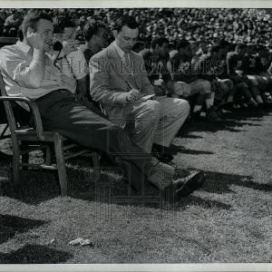 1954 Press Photo New Notre Dame Football Coach Terry Brennan Cheap Sale Comfortable