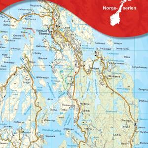 Hiking map # 10029 - Austevoll (Norway) | Nordeca - Norge - Serien Cheap Sale 100% Original