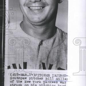 1954 Press Photo New York Yankees Bill Miller Pitcher Factory Outlet Cheap Online