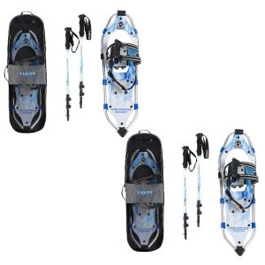 Yukon Charlie's Advanced 8 x 21 Inch Womens Snowshoe Kit w/ Poles & Bag (2 Pack) Top Quality For Sale