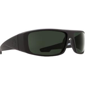 Spy Optic Logan Sunglasses, Soft Matte Black Frame and Happy Gray Green Polar Lens SPO670939973863 SPY OPTIC INC Buy Cheap 2025