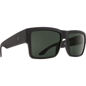 Spy Optic Cyrus Sunglasses, Matte Black Frame w/ HD Plus Gray Green Lens SPO673180374863 SPY OPTIC INC Clearance Low Pice