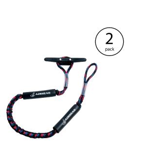 AIRHEAD Bungee Dock Line 5 Feet Boat Cord, Stretches to 7 Feet (2 Pack) Outlet Visit