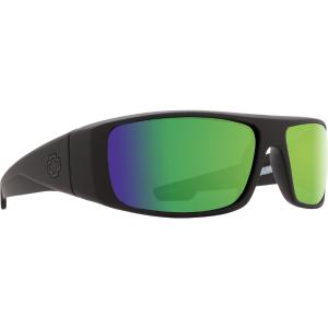 Spy Optic Logan Sunglasses, Matte Black Frame and HD Plus Bronze Polar w/ Green Spectra Mirror Lens SPO670939374861 SPY OPTIC INC Outlet Wiki