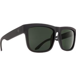 Spy Optic Discord Sunglasses, Soft Matte Black Frame w/ HD Plus Gray Green Polar Lens SPO673119973864 SPY OPTIC INC Free Shipping Release Dates