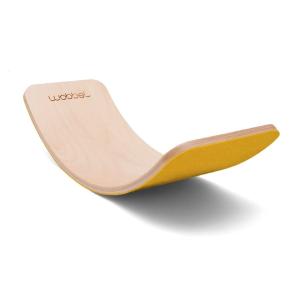 Balansbord pro - gelakt vilt mosterd - Wobbel Sale Low Cost