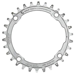 104 BCD DROP-STOP CHAINRING - STAINLESS Cheap Sale View