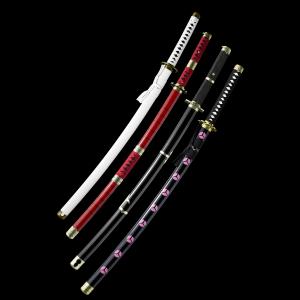 Zoro Swords One Piece 3 Katana, Replica,Zoro Shusui Sandai Kitetsu Yubashiri Low Pice Cheap Online