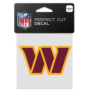 Washington Commanders 4"x4" Decal Outlet Factory Outlet