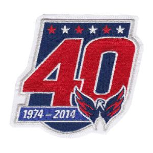 Washington Capitals 40th Anniversary Patch Clearance Free Shipping