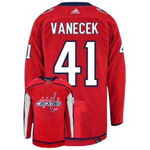 Vitek Vanecek Washington Capitals Adidas Primegreen Authentic NHL Hockey Jersey Outlet Cheap Authentic